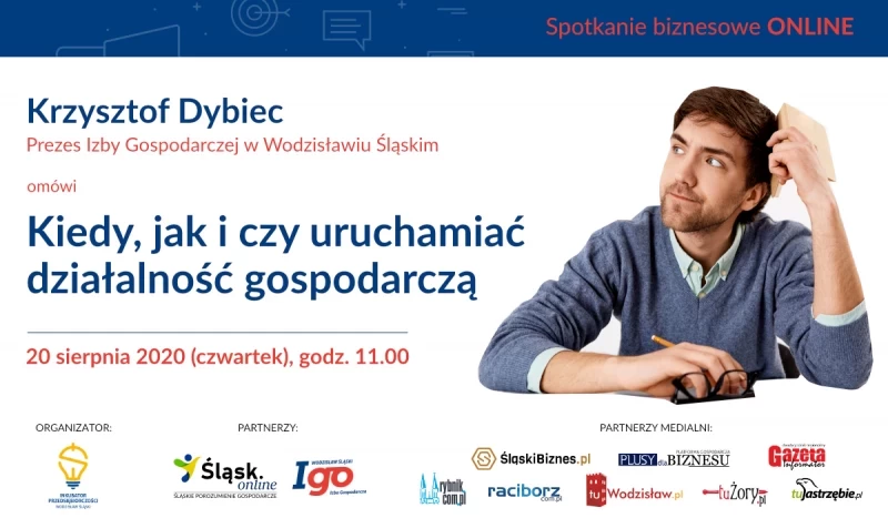 Kiedy, jak i czy zakładać działalność gospodarczą- spotkanie z prezesem Izby Gospodarczej w Wodzisławiu Śląskim